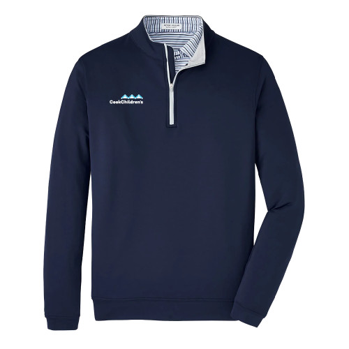 Peter Millar Navy Perth Performance 1/4 Zip