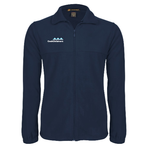 Navy Fleece Full Zip Jacket