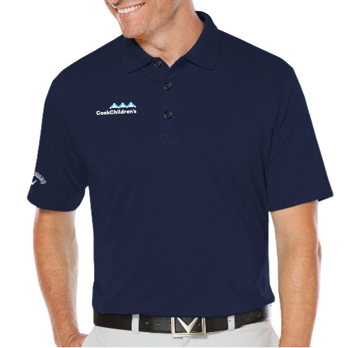 Callaway Navy Opti Dri Chev Polo