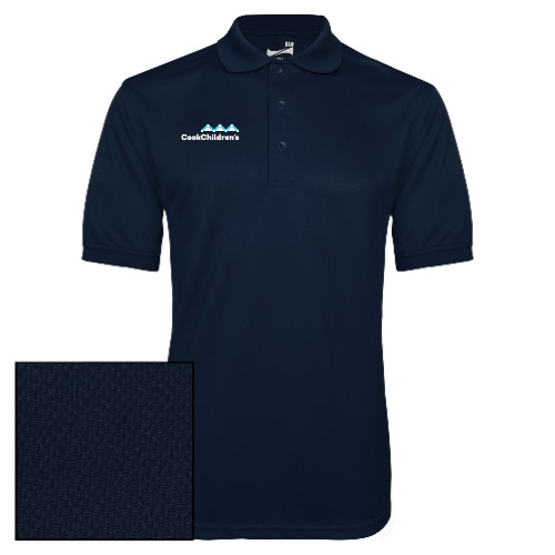 Navy Dry Mesh Polo
