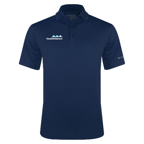 Columbia Navy Omni Wick Drive Polo