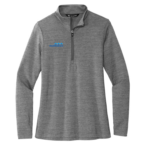 TravisMathew Womens Grey Crestview 1/4 Zip