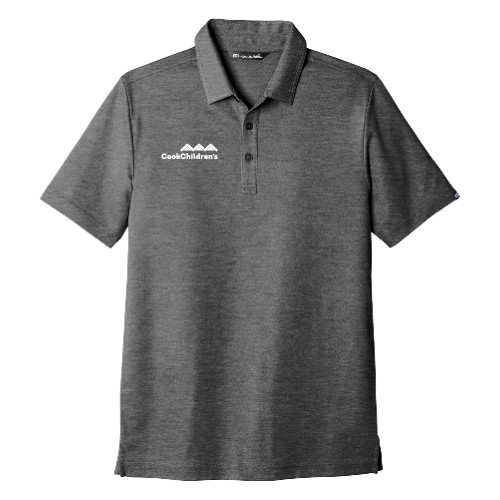 TravisMathew Grey Oceanside Heather Polo