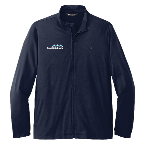 TravisMathew Navy Surfside Full Zip Jacket