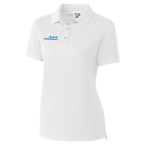 C&B Womens White Advantage Polo
