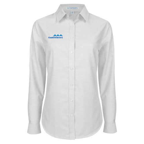Womens White Oxford Shirt