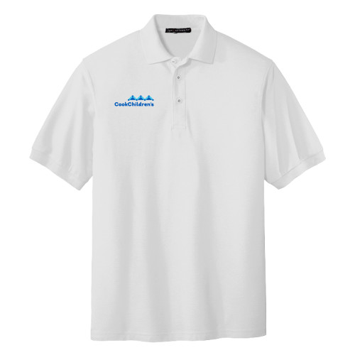 Main Image for White Silk Touch Polo