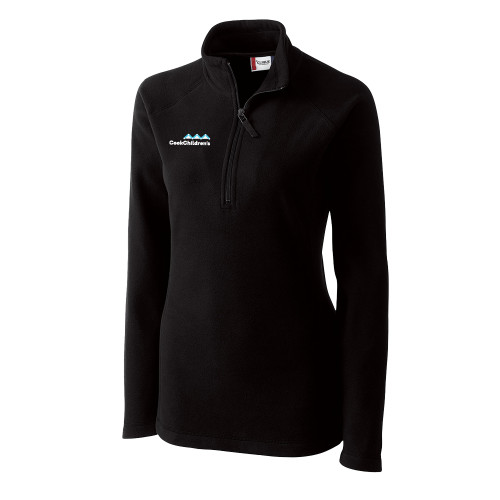 Main Image for C&B Womens Black Clique Summit Performance Fleece Half Zip