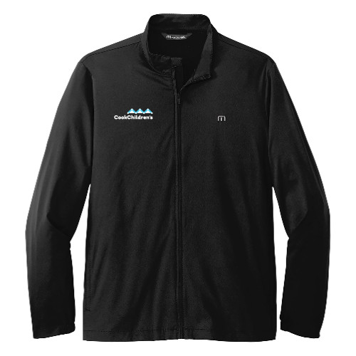 TravisMathew Black Surfside Full Zip Jacket