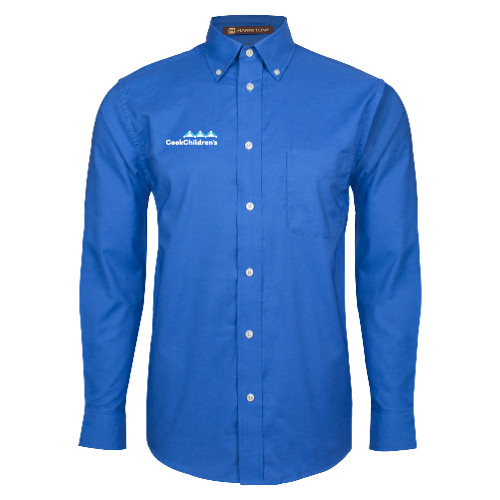 Royal Oxford Long Sleeve Shirt