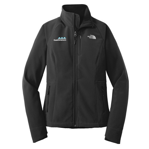 The North Face Womens Black Apex Barrier Softshell Jacket