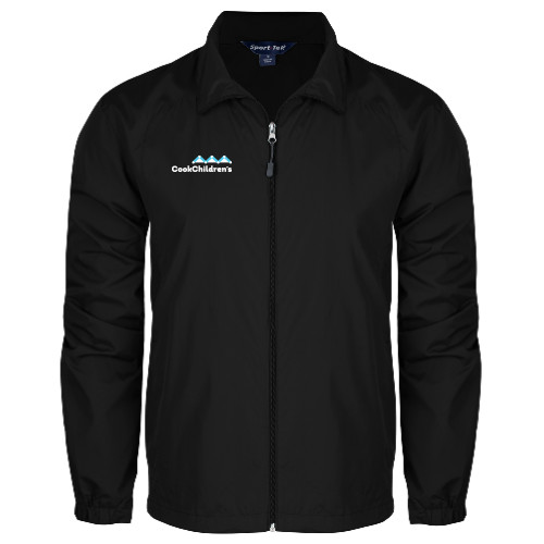 Main Image for Black Full Zip Wind Jacket