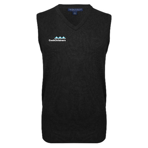 Black VNeck Sweater Vest