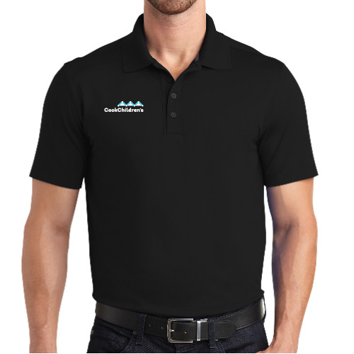 OGIO Black Metro Polo