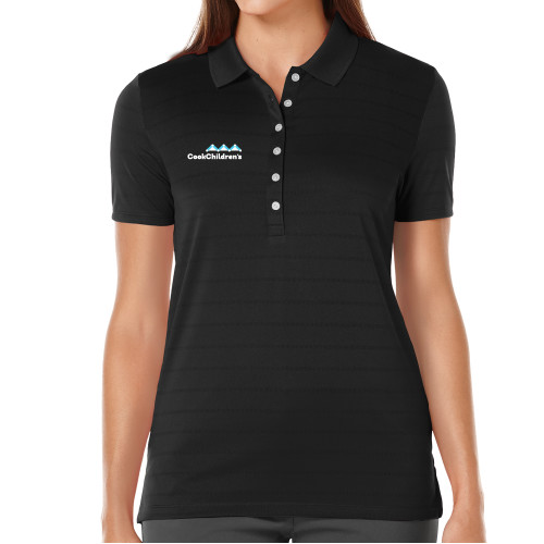 Callaway Womens Black Opti Vent Polo