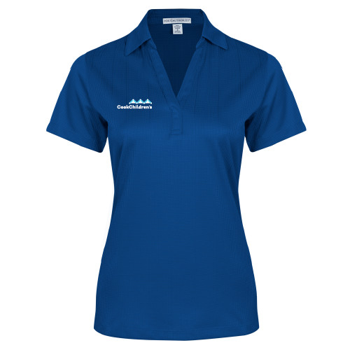 Womens Royal Performance Fine Jacquard Polo