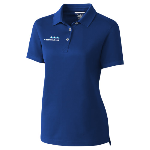 C&B Womens Royal Advantage Polo