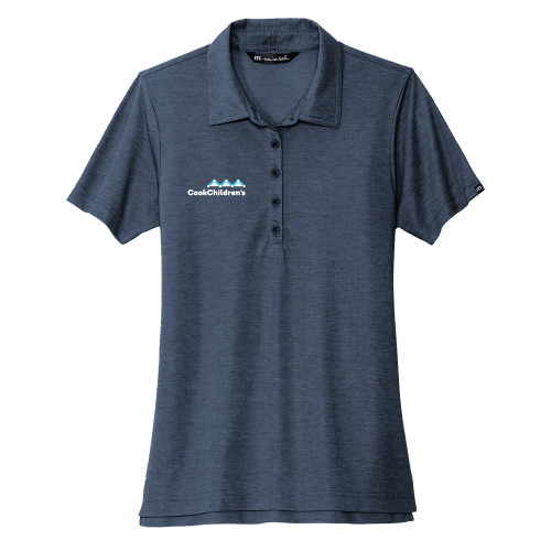 Main Image for TravisMathew Womens Navy Heather Oceanside Polo