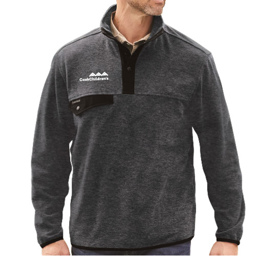 DRI DUCK Charcoal Denali Fleece Pullover