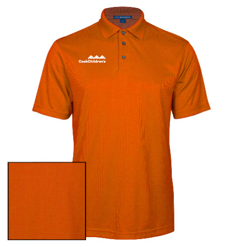 Main Image for Orange Performance Fine Jacquard Polo