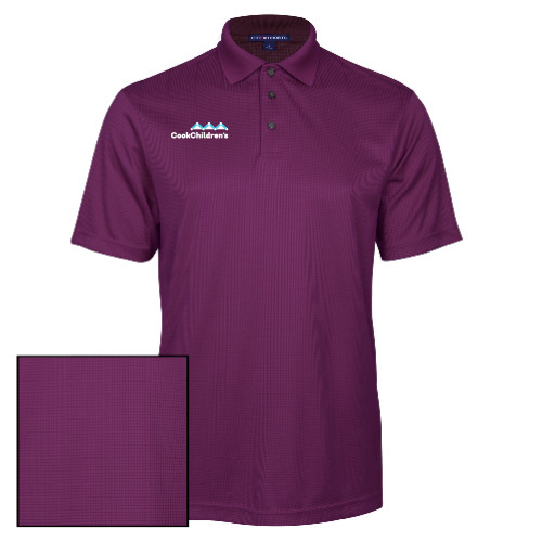 Main Image for Purple Performance Fine Jacquard Polo