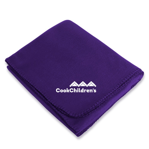 Purple Arctic Fleece Blanket