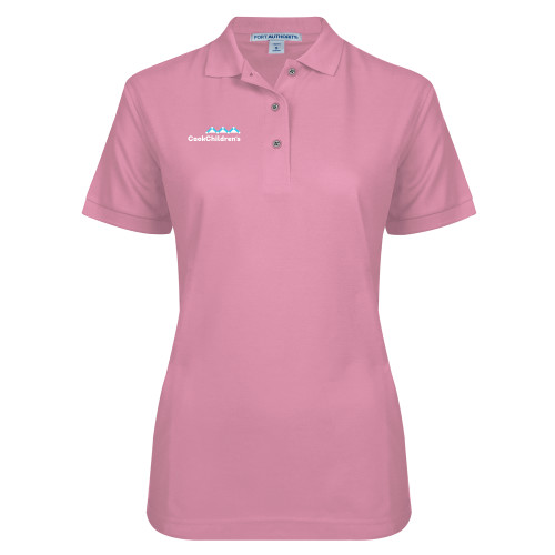 Main Image for Womens Silk Touch Light Pink Pique Polo