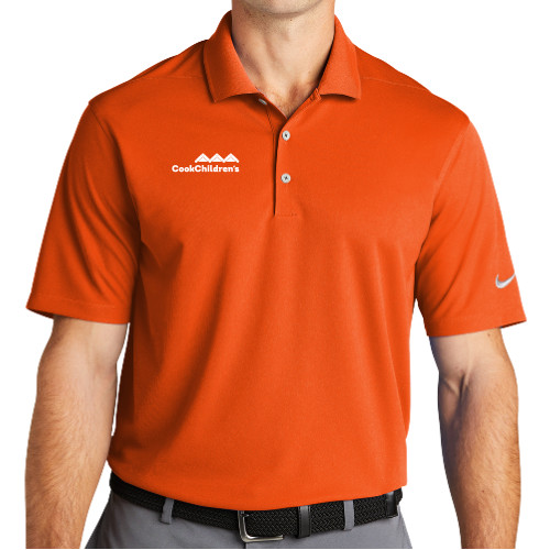 Main Image for Nike Orange Dri Fit Micro Pique 2.0 Polo