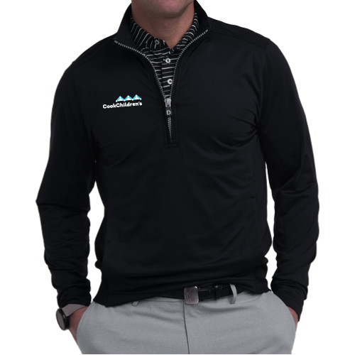 B Draddy Black Sport Blair Half Zip