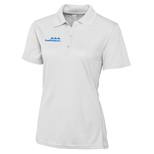 Main Image for C&B Womens White Clique Ice Pique Polo