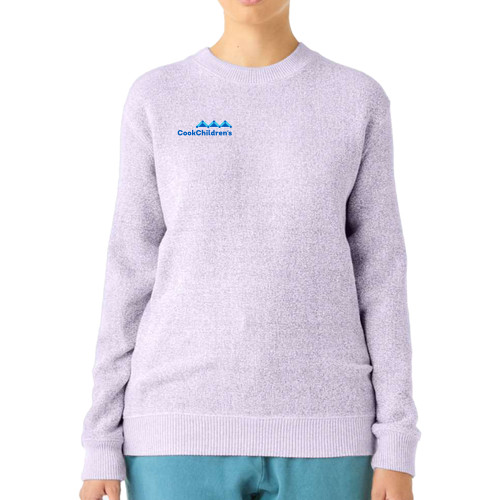 Ice Purple Unisex Nantucket Crewneck