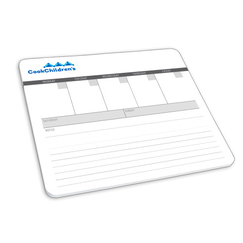 Mousepad/Week At A Glance Note Pad
