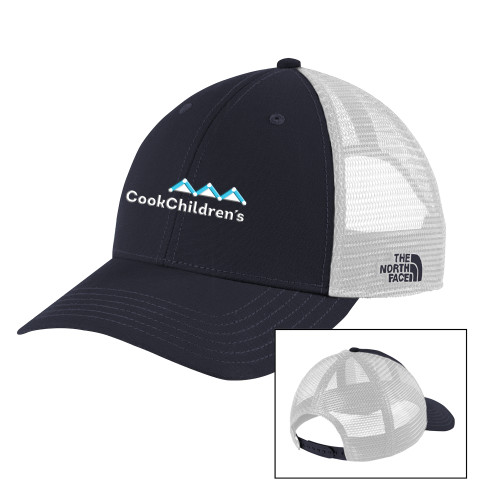 The North Face Navy/White Ultimate Trucker Hat