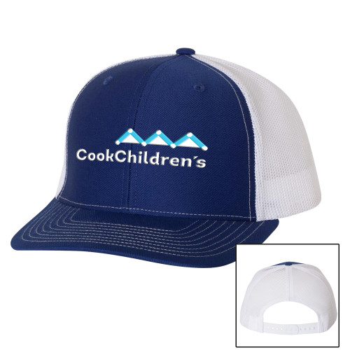 Richardson Royal/White Trucker Hat