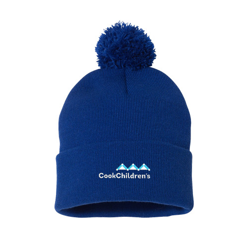 Sportsman Royal Pom Pom Cuffed Beanie