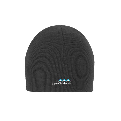 Charcoal Knit Beanie