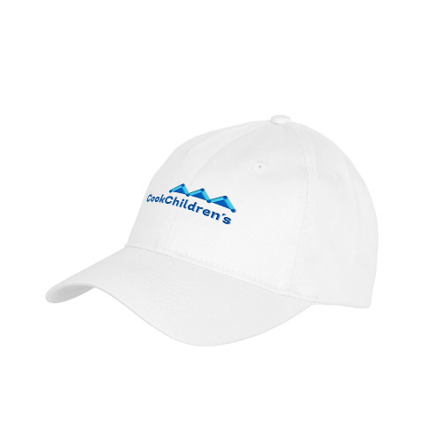 Youth White Pro Style Hat