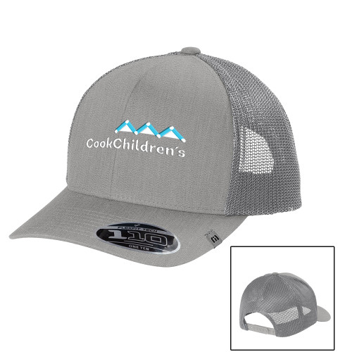 TravisMathew Light Grey Trucker Cap