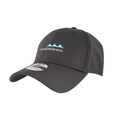 New Era Charcoal Diamond Era 39Thirty Stretch Fit Hat