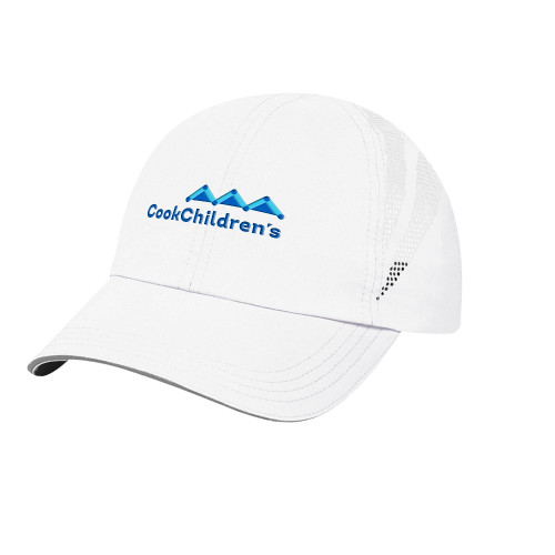 White Performance Cap