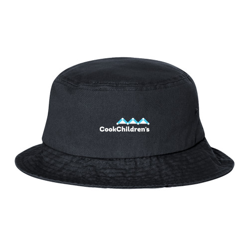 Sportsman Black Bucket Hat