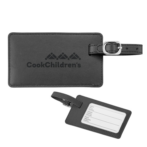 Neoskin Black Luggage Tag