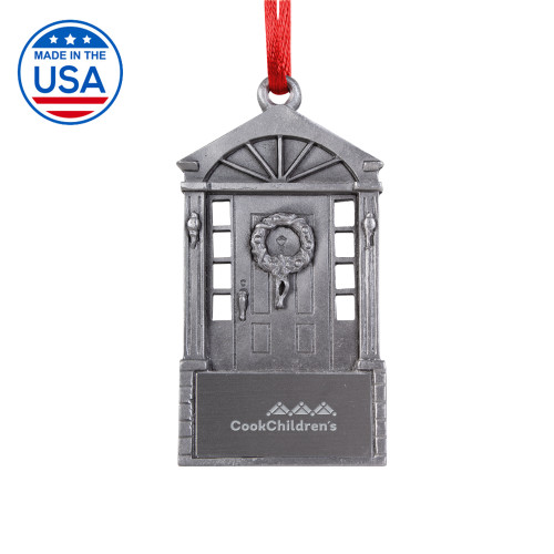 Pewter Front Door Ornament