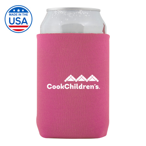 Neoprene Hot Pink Can Holder