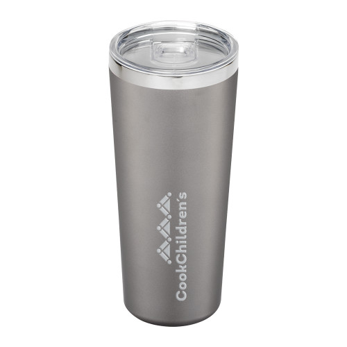 Thor Vacuum Insulated Grey Tumbler 22oz