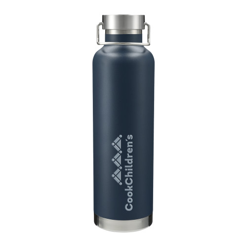 Thor Copper Vacuum Insulated Navy Bottle 32oz