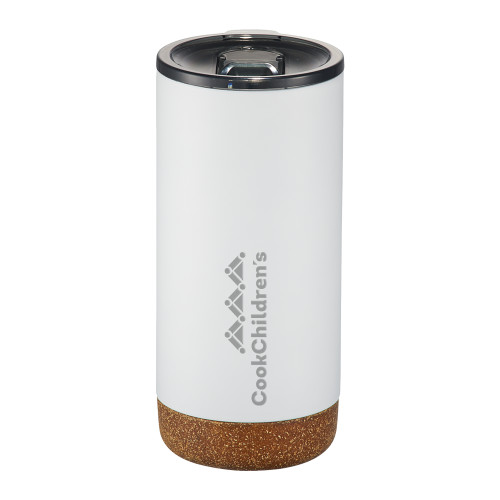 Valhalla Vacuum Insulated White Tumbler 16oz