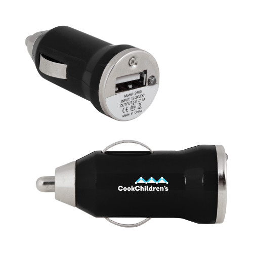 On the Go Black Car Charger