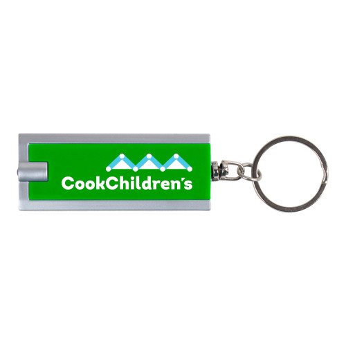 Turbo Kelly Green Flashlight Key Holder