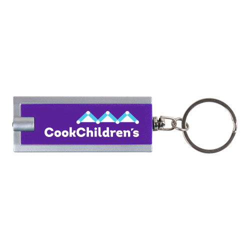 Turbo Purple Flashlight Key Holder